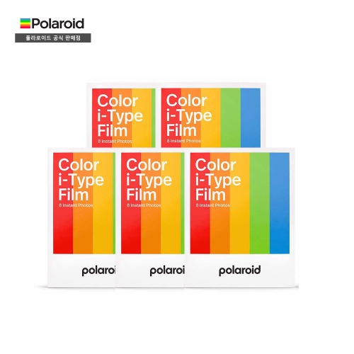 폴라로이드 i-Type 컬러 즉석카메라 필름 5팩