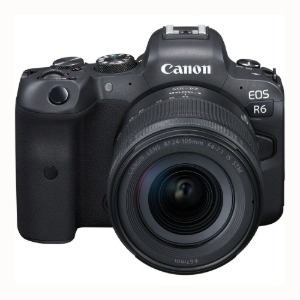 [고급 키보드 패드증정] 캐논 EOS R6+24-105mm KIT 미러리스 카메라