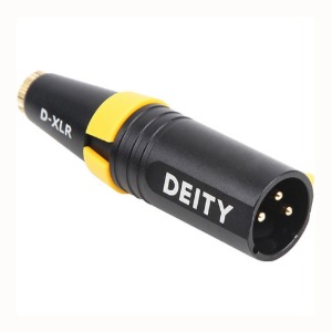 DEITY 데이티 D-XLR 3.5mm to XLR 팬텀파워 어댑터