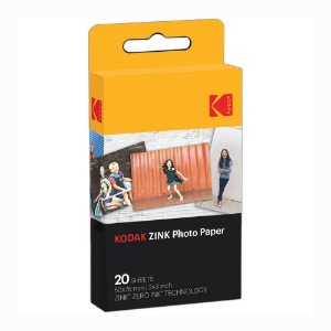 Kodak 코닥 폴라로이드 Zink 2X3 Paper 인화지 20매