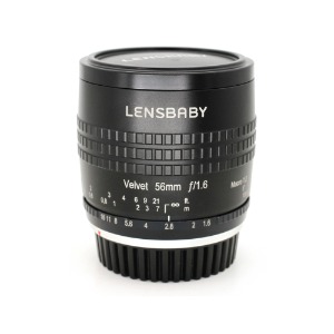 [중고] 렌즈베이비 LESBABY VELVET 56mm F1.6 소프트 렌즈 캐논마운트용 BLACK 93%