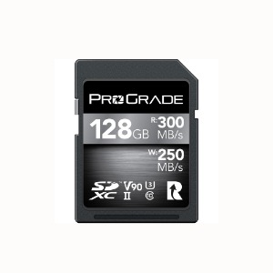 ProGrade SDXC UHS-II V90 300R SD 128GB 메모리카드