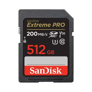 샌디스크 익스트림 프로 SD 512GB 200MB