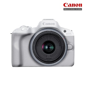 캐논 EOS R50+18-45mm 키트 미러리스 카메라 (화이트색상)