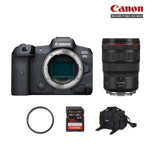 캐논 EOS R5+RF 24-70mm F2.8L IS USM (LP-E6NH+가이드북 포함) 미러리스 카메라