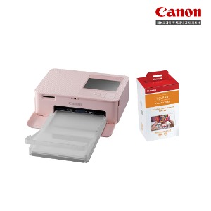 캐논 포토프린터 SELPHY CP1500 (핑크)+RP108 1팩 패키지