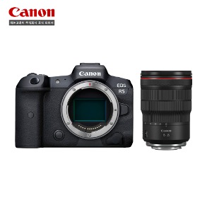 캐논 EOS R5+RF 15-35mm F2.8L IS USM 렌즈 패키지+추가 LP-E6NH 배터리 포함