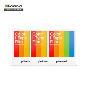 폴라로이드 i-Type 컬러 즉석카메라 필름 3팩